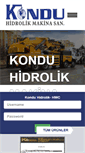 Mobile Screenshot of konduhidrolik.com.tr